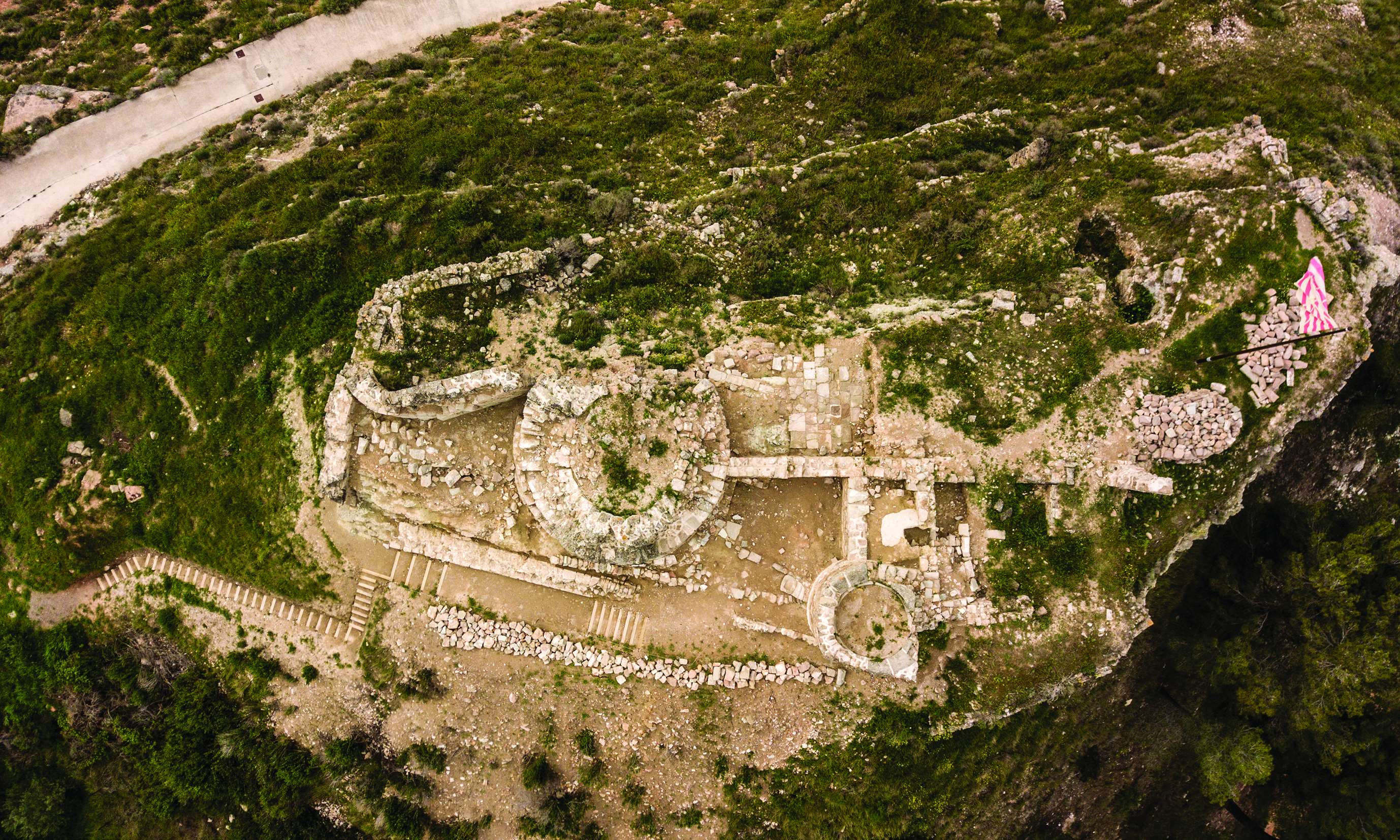 Recuperación del acceso al castillo de Jorba Biennal